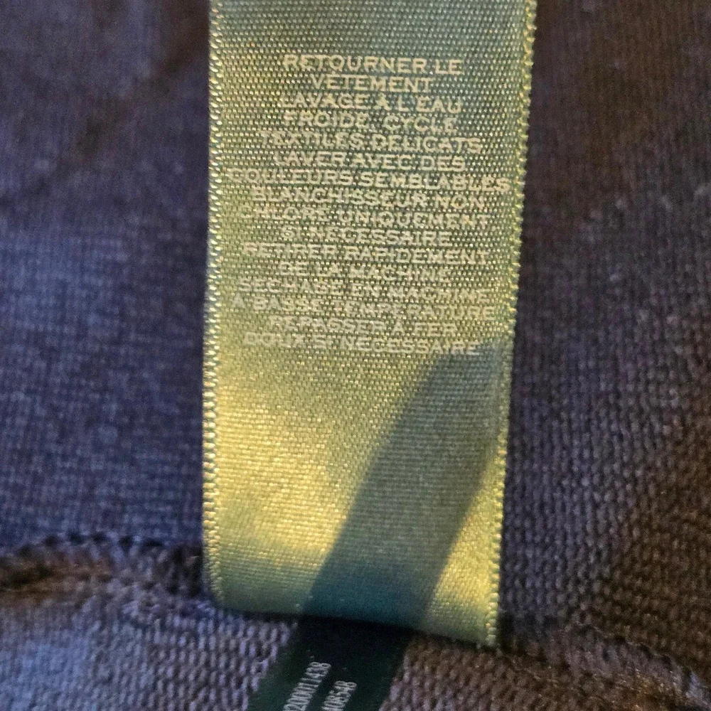 LRL Lauren Ralph‎ Lauren Neon Green Black Zip Up Quilted Vest Size XL READ